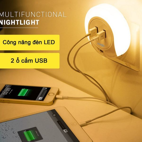 Đèn Ngủ Kèm Sạc