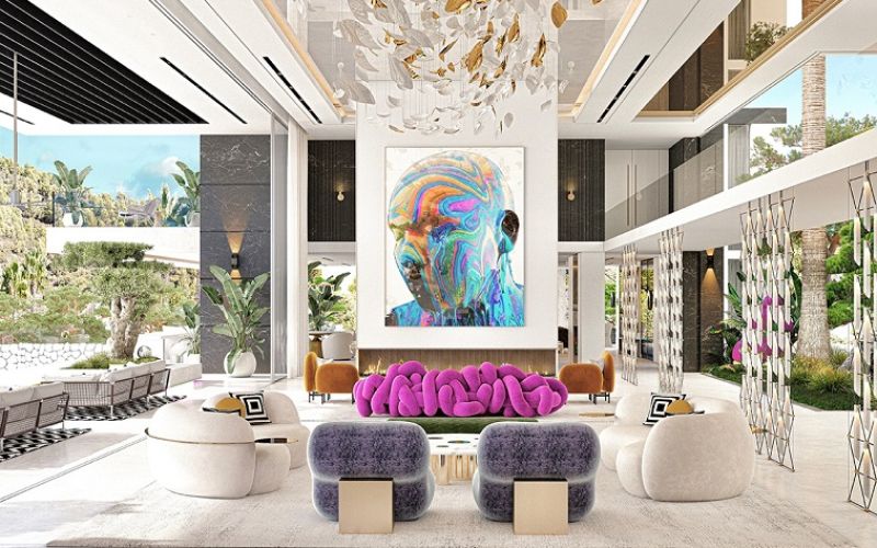 Ngôi nhà đặc biệt với thiết kế nội thất đầy tính nghệ thuật