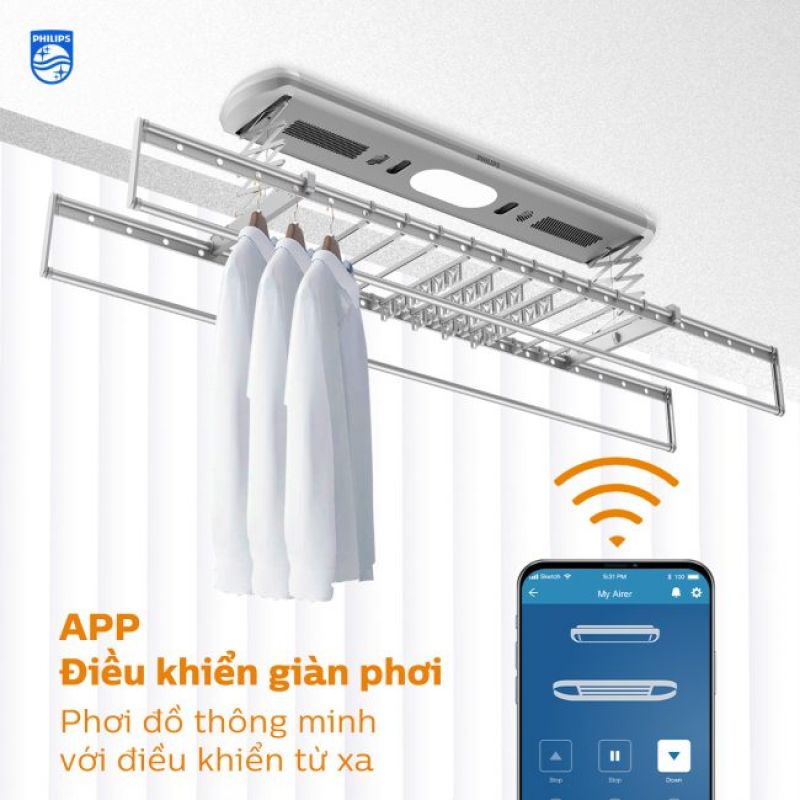 Giàn Phơi Thông Minh Philips SDR703