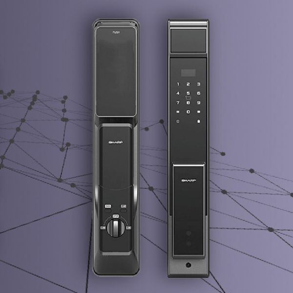 KHOÁ CỬA VÂN TAY SHARP H2-B