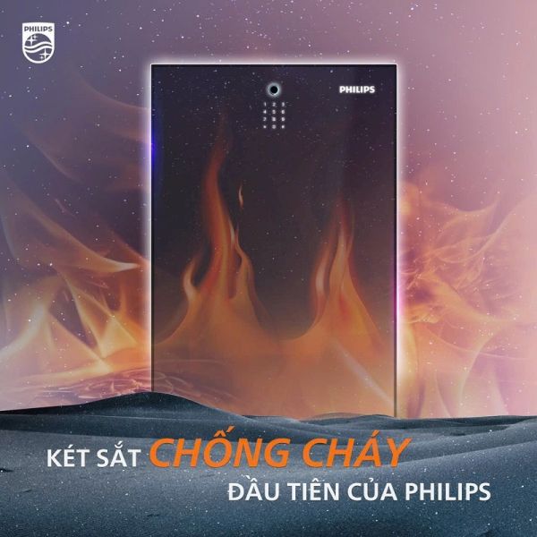 KÉT SẮT CHỐNG CHÁY PHILIPS SBX501 - ĐẠI DIỆN CHÍNH HÃNG