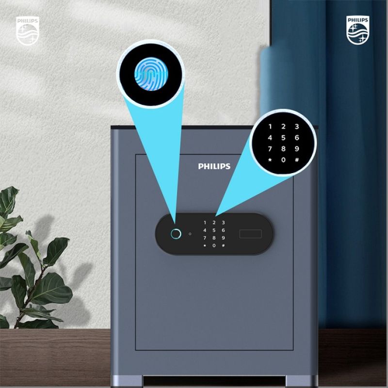 PHILIPS SBX601 - KÉT SẮT VÂN TAY ĐIỆN TỬ PHILIPS