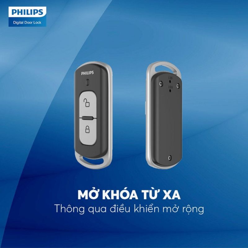 Khóa Cửa Vân Tay Philips 5100-5HBKS