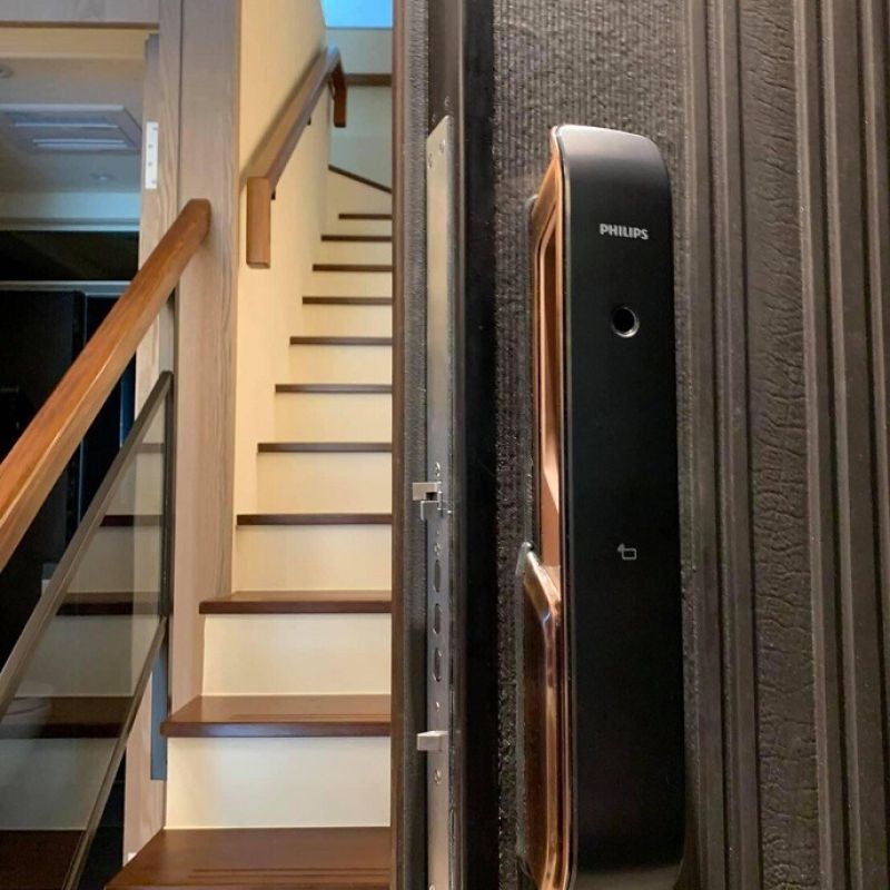 Khoá Cửa Vân Tay Philips 9200