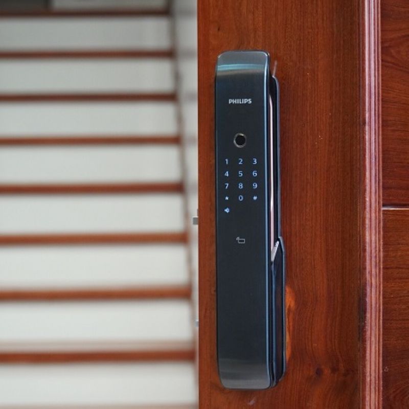 Khoá Cửa Vân Tay Philips 9200