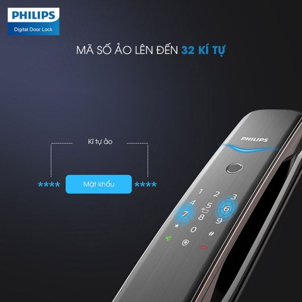 Khoá Vân Tay Philips DDL702E
