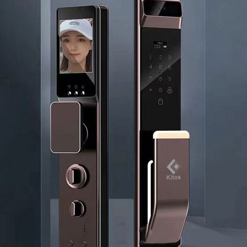 KHOÁ CỬA VÂN TAY KITOS X6 TÍCH HỢP CAMERA