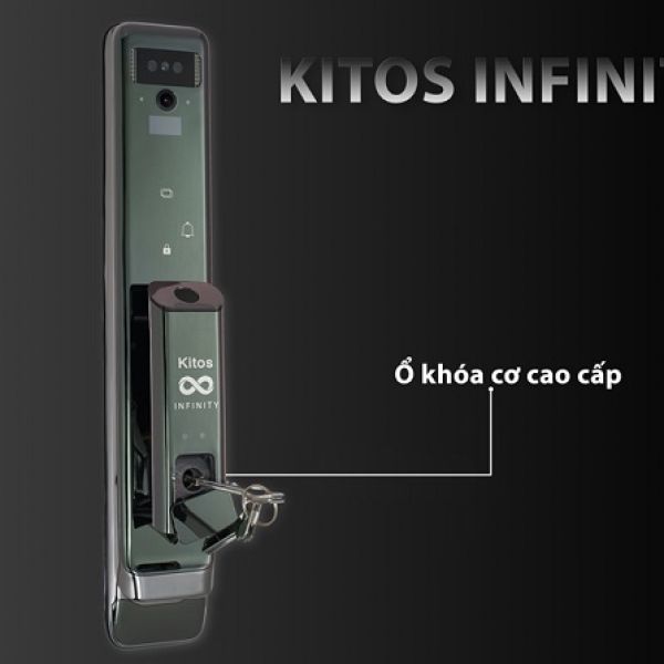 Khóa Cửa Thông Minh Kitos Infinity 3D Face