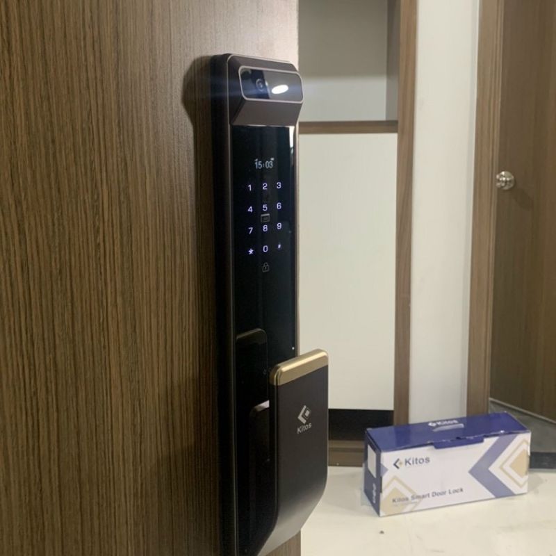 KHOÁ CỬA VÂN TAY KITOS X6 TÍCH HỢP CAMERA