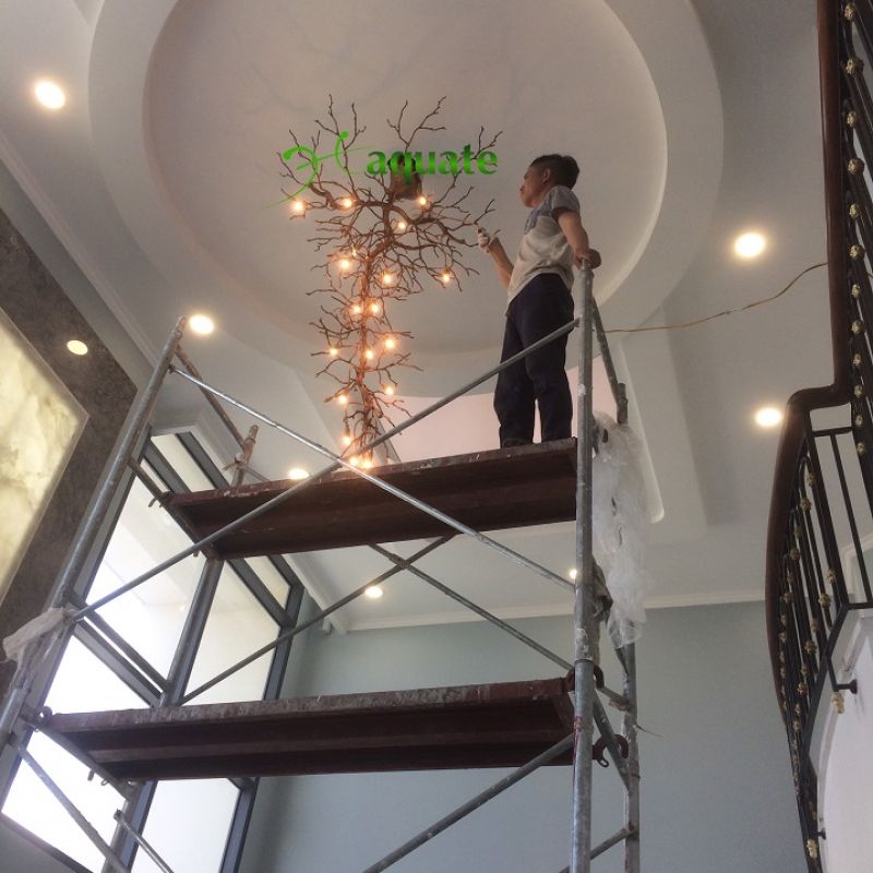 Đèn chùm cây tuyết tan