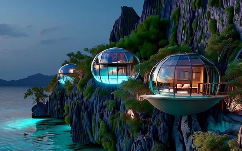 Khu Nghỉ Dưỡng Bên Vách Đá Như Bước Ra Từ Những Giấc Mơ