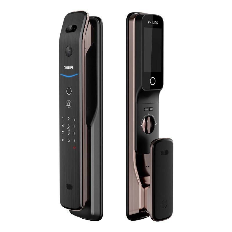 KHOÁ CỬA KHUÔN MẶT 3D PHILIPS DDL709