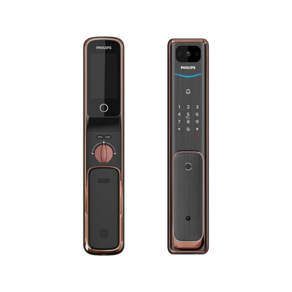 KHOÁ CỬA PHILIPS ALPHA 5 TÍCH HỢP CHUÔNG HÌNH VÀ CAMERA