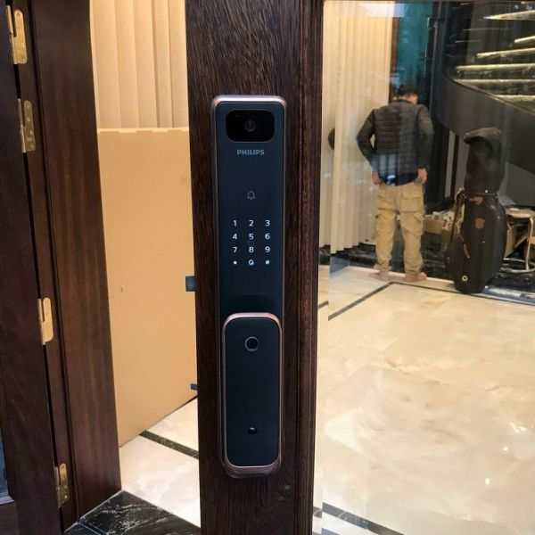 KHOÁ CỬA PHILIPS ALPHA 5 TÍCH HỢP CHUÔNG HÌNH VÀ CAMERA