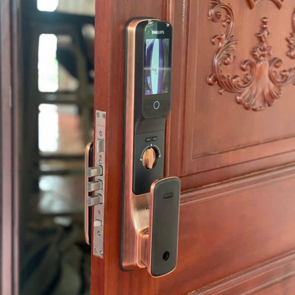KHOÁ CỬA PHILIPS ALPHA 5 TÍCH HỢP CHUÔNG HÌNH VÀ CAMERA