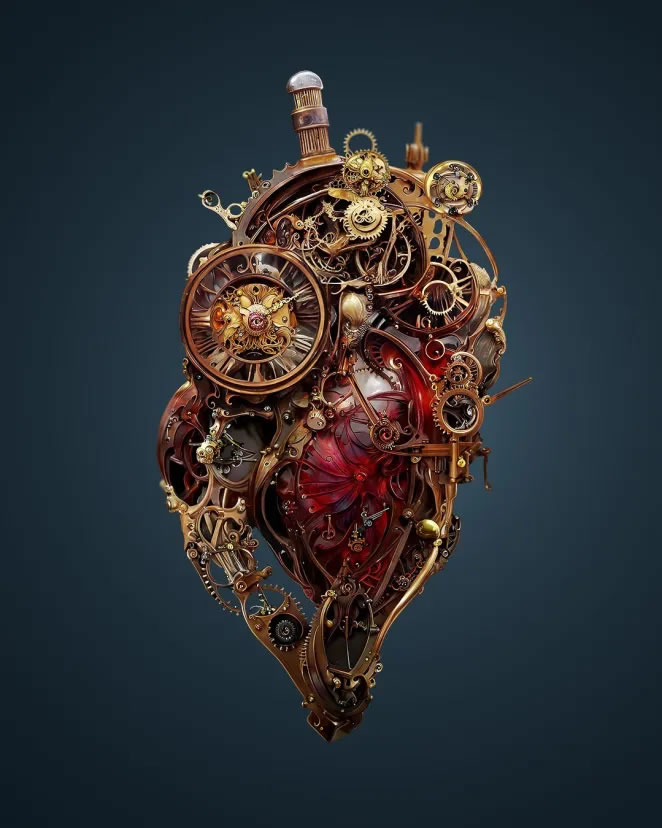 Những trái tim được tạo ra bởi AI đầy mê hoặc