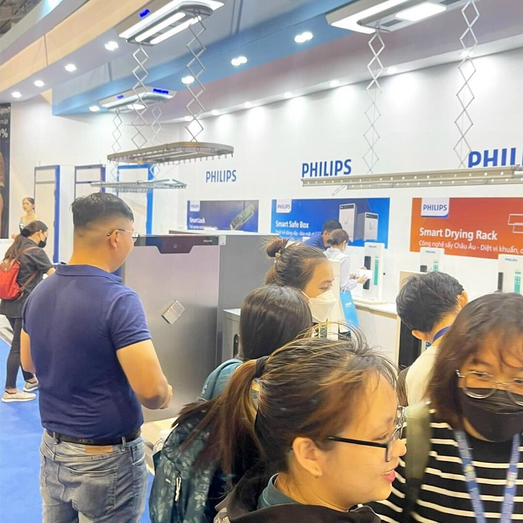 Thiết Bị Thông Minh Philips Tại Triển Lãm Quốc Tế Vietbuild Hồ Chí Minh 2023