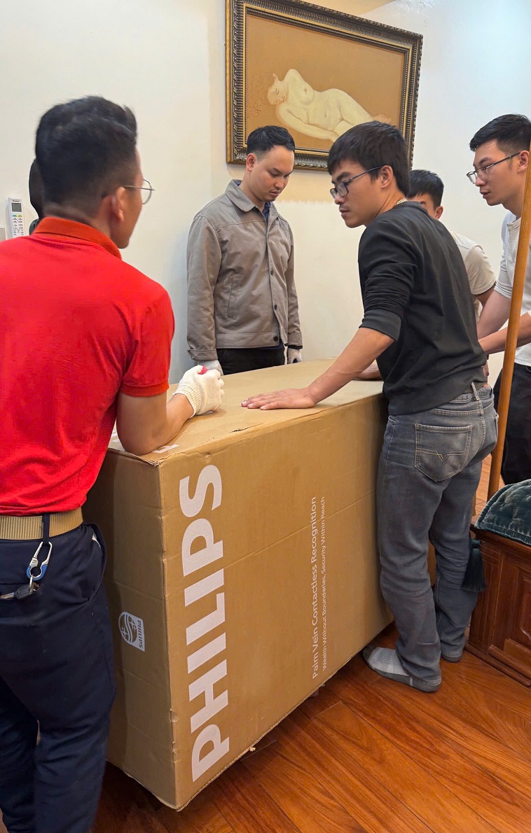 Bàn Giao Mẫu Két Sắt Philips Valis-Max Đến Khách Hàng