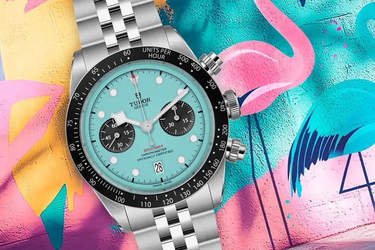 Đồng Hồ Tudor Black Bay Chrono 'Flamingo Blue'