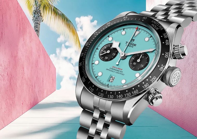 Đồng Hồ Tudor Black Bay Chrono 'Flamingo Blue'