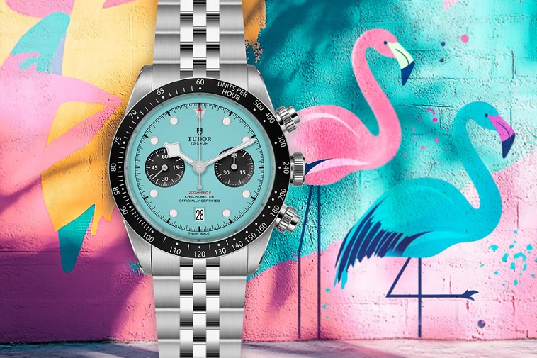 Đồng Hồ Tudor Black Bay Chrono 'Flamingo Blue'