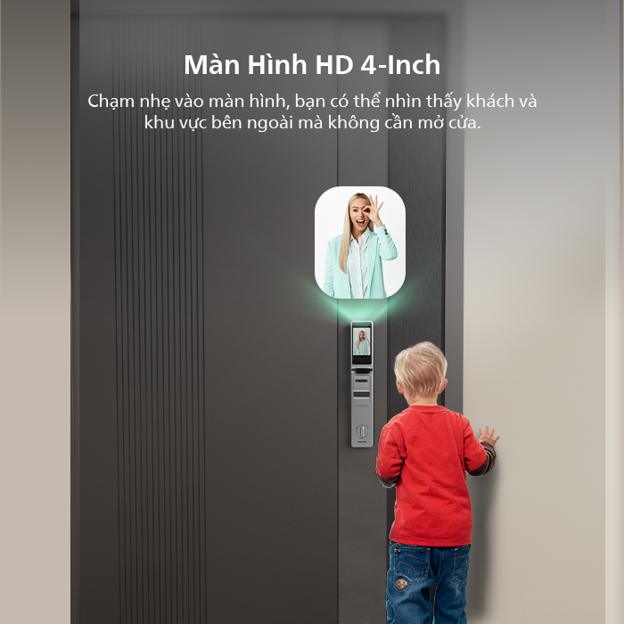 CUNG CẤP LẮP ĐẶT KHOÁ PHILIPS DDL720-MVP CHÍNH HÃNG