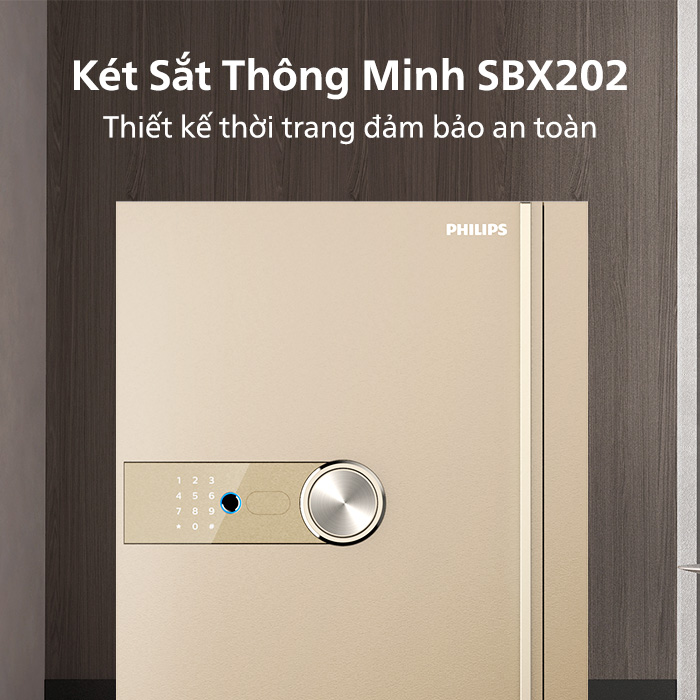 Két sắt thông minh Philips SBX202